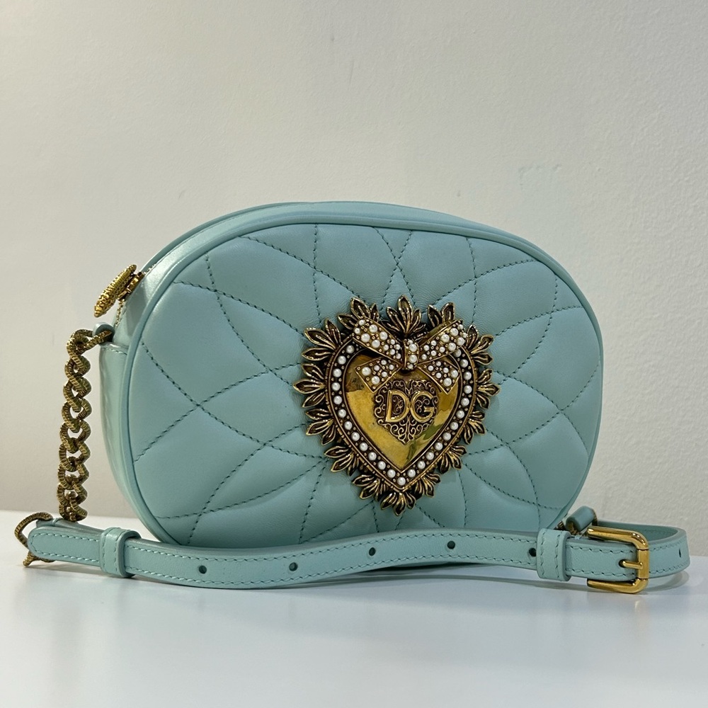 Dolce & Gabbana Quilted Devotion Shoulder Bag